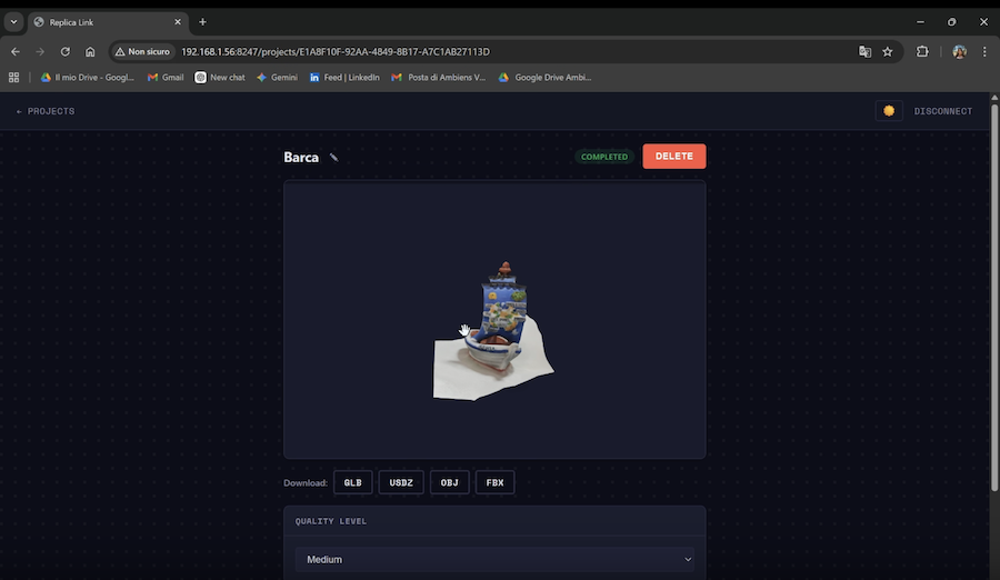 Replica Link: Il Tuo Mac Diventa un Server di Fotogrammetria